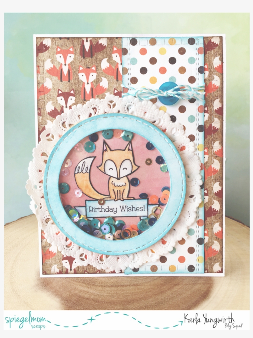 I Created A Fun Shaker Using Some Stitched Circle Dies - Patchwork, transparent png download