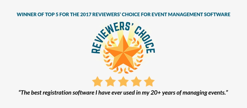 Winner Of Top 5 Highest Rated Event Software By Industry - System, transparent png download