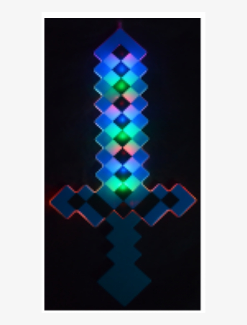 Gloworks Flashing Pixel Sword Sw-pixfl, transparent png download