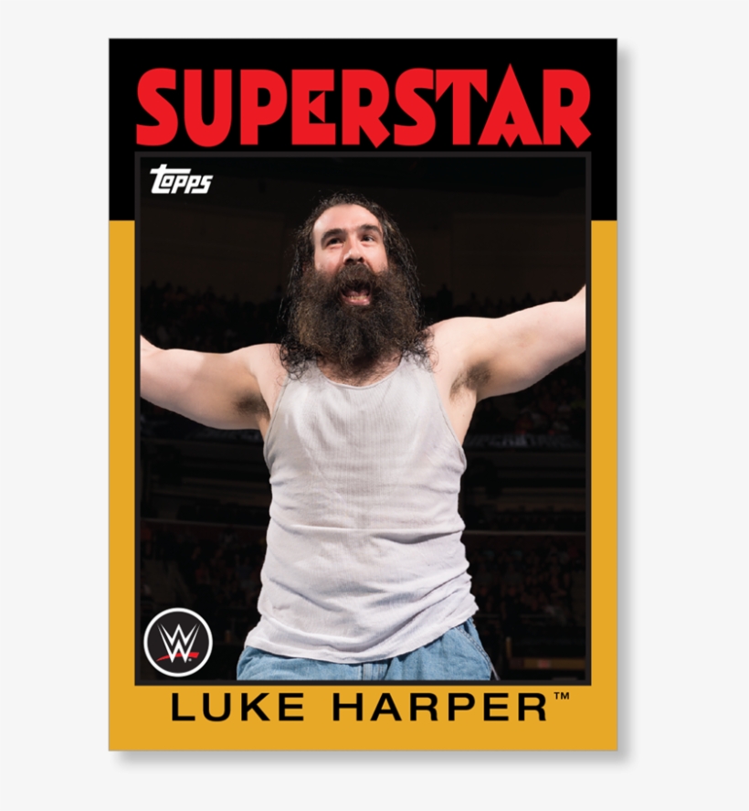 Luke Harper - 2016 Topps Wwe Heritage Wrestling Hobby Box, transparent png download