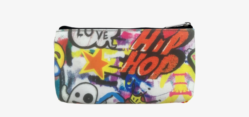 Picture Of Emoji Graffiti Pencil Case - Pencil Case, transparent png download