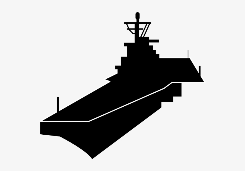 Clipart Royalty Free Stock Aircraft Carrier Clipart - Clip Art, transparent png download