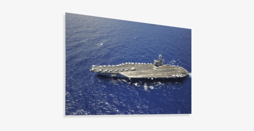 The Aircraft Carrier Uss Nimitz - Aircraft Carrier Uss Nimitz. Poster, transparent png download