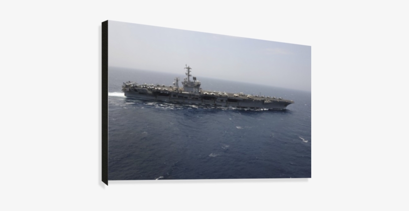 The Aircraft Carrier Uss Nimitz Transits The Red Sea - Poster: The Aircraft Carrier Uss Nimitz Transits, transparent png download