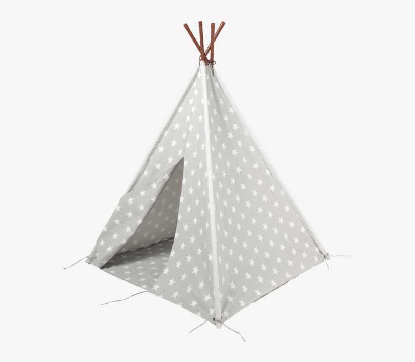 Grey Star Teepee - Tipi, transparent png download