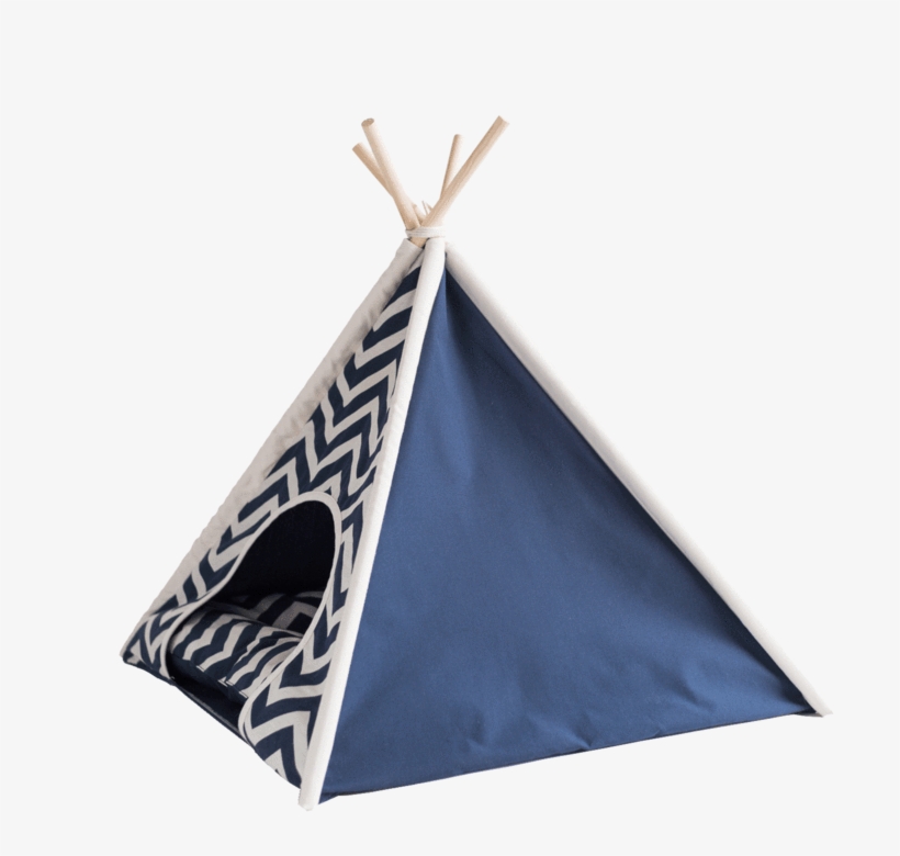 Striped Dog Teepee - Dog, transparent png download