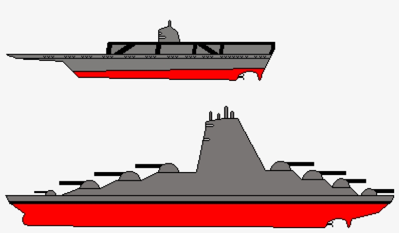 Clone Class Battleship And United Class Aircraft Carrie, transparent png download
