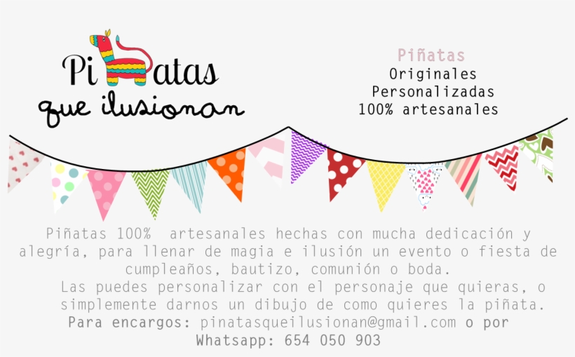 Piñatas Artesanales Para Eventos Y Fiestas Como Cumpleaños, - Piñata, transparent png download