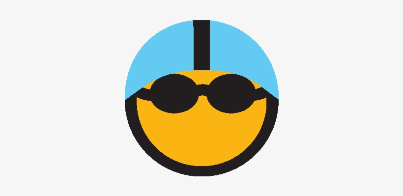 The Faster People Swim More Lengths, The Slower People - Circle, transparent png download