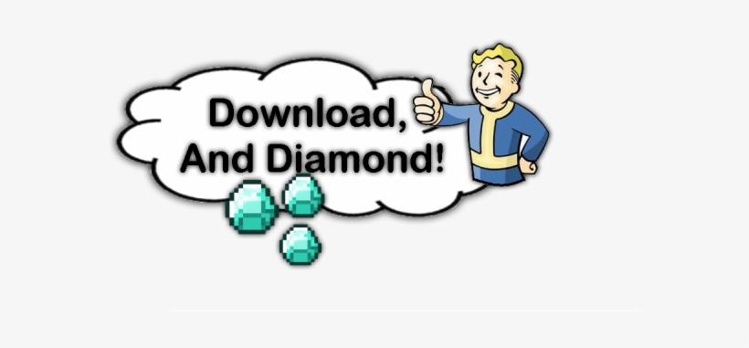 Downloadanddiamondpng - Vault Boy, transparent png download