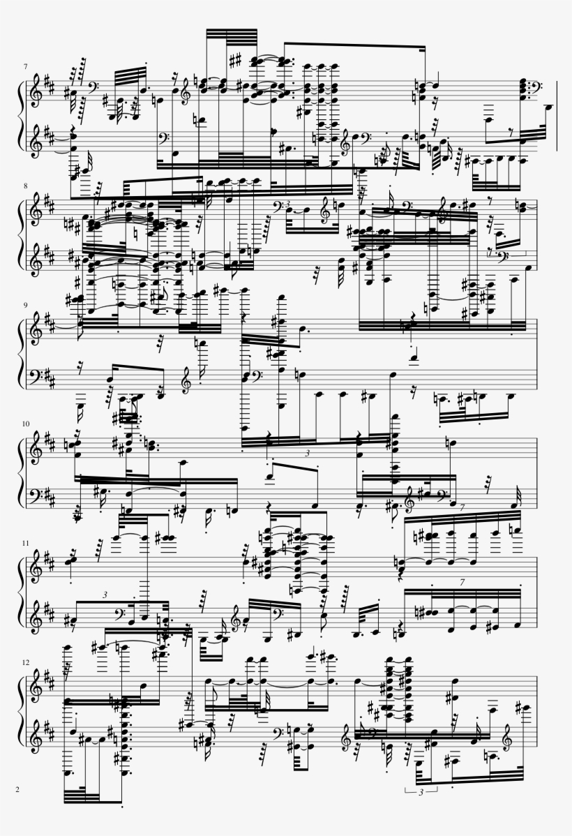 Lg-75325789 Sheet Music 2 Of 6 Pages - Ed Edd N Eddy Theme Song Sheet Music, transparent png download