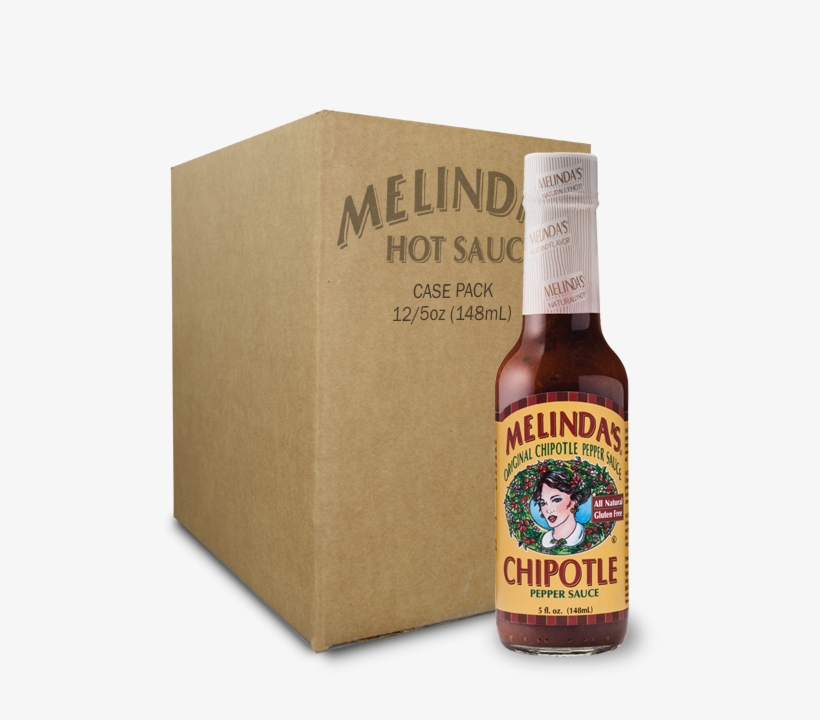 Mel Hotsauce Case Chipotle - Melinda's Chipotle Pepper Sauce, transparent png download
