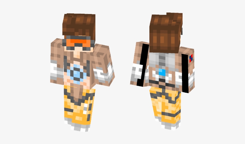 Female Minecraft Skins - Wood, transparent png download