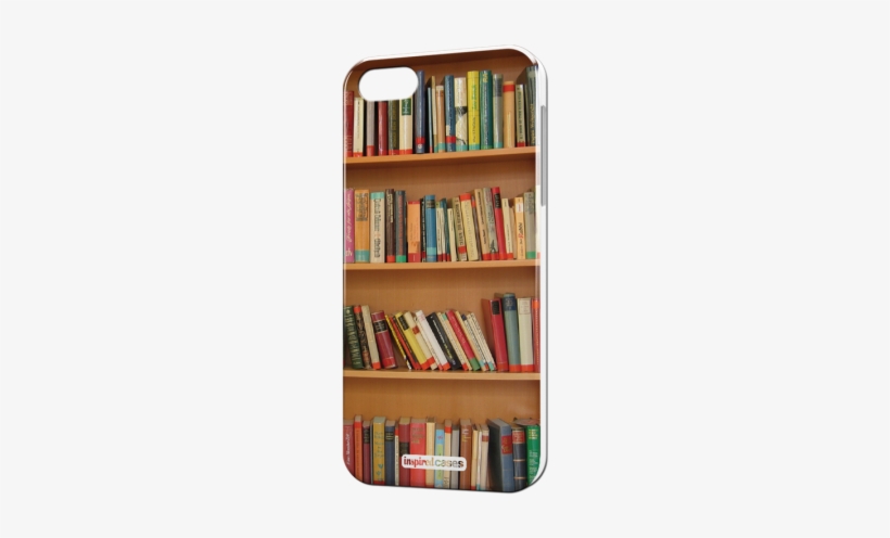 Inspired Cases Bookshelf - Bookshelf - Book Lover Case - Iphone 5c, transparent png download