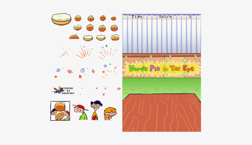 Here's Pie In Yer Eye - Cartoon, transparent png download