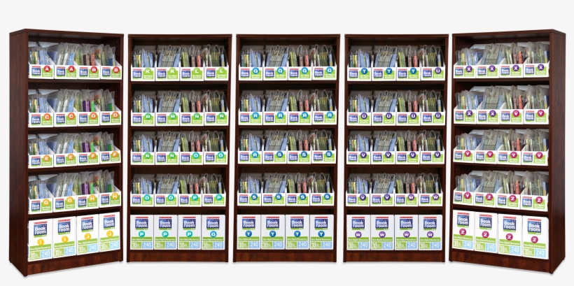 You Might Consider Painting Shelves Colors That Correspond - Scholastic Books Rooms, transparent png download