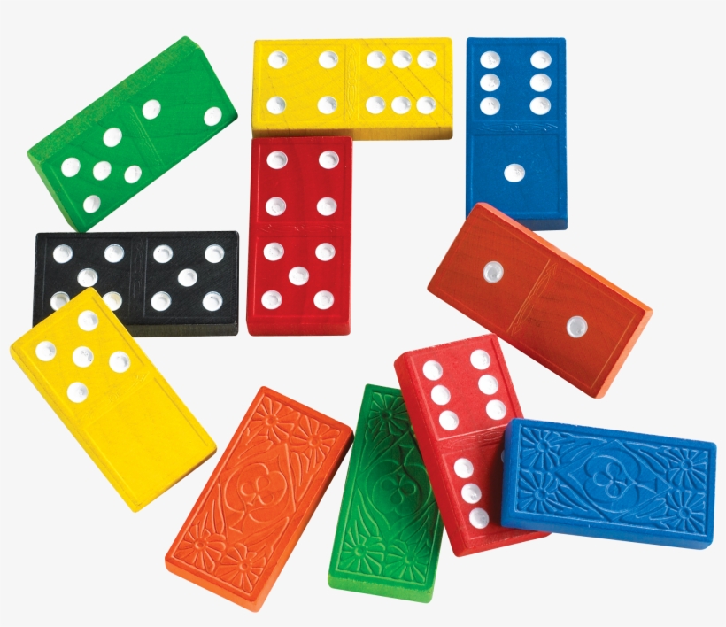The Principles Of Playing Dominoes As Many Practice - Dominoes Set Of 6, transparent png download