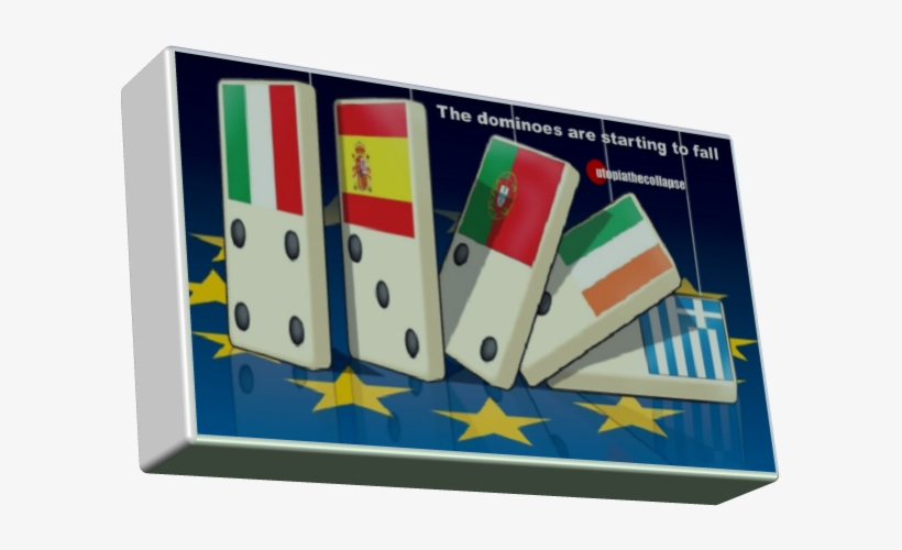 Dominoes Are Starting To Fall 2 - Eurozone Crisis, transparent png download