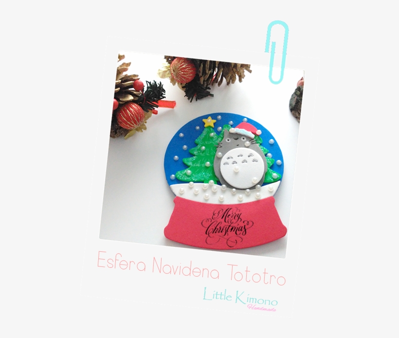 Esfera Navideña Totoro - Christmas Ornament, transparent png download