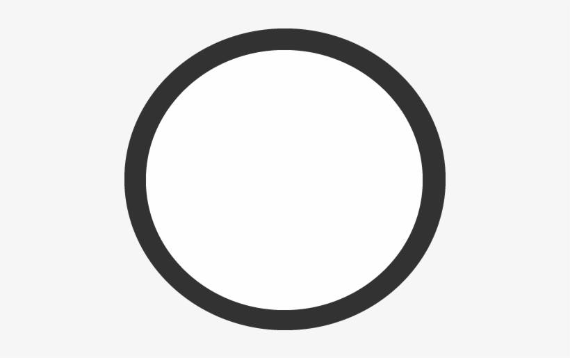 Pessoa Com Deficiência - Oval Black And White, transparent png download