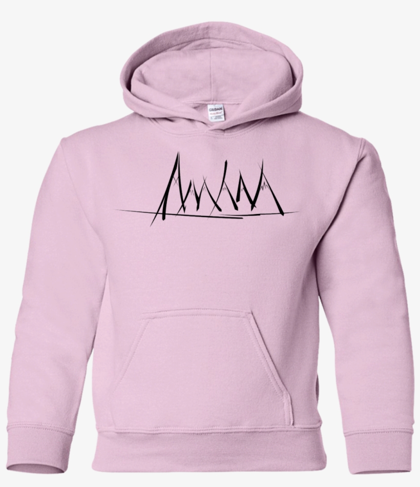 Mountain Brush Strokes Youth Hoodie - Guava Juice Limited Edition Camouflage Youth Pullover, transparent png download