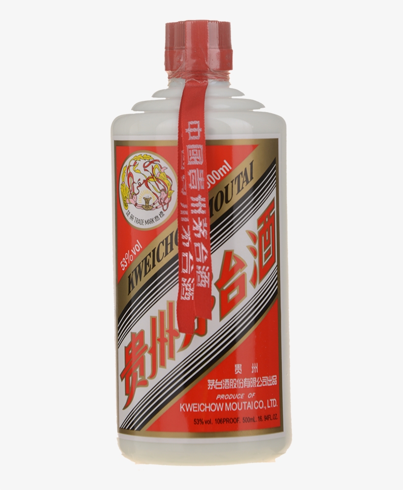 Kweichow Moutai Flying Fairy Abv 53% Moutai, Maotai - Baiju Moutai Baijiu Wine 500ml, Size: 1 Size, transparent png download
