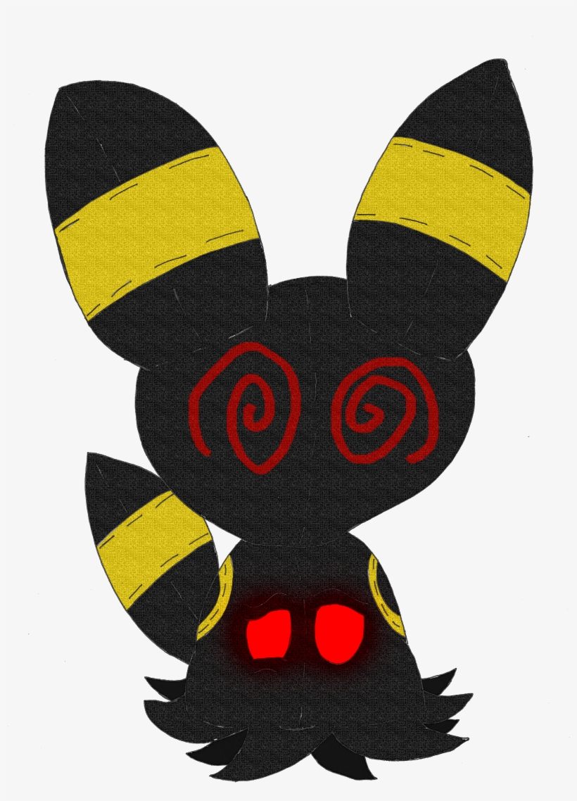Umbreon-kyu - Illustration, transparent png download
