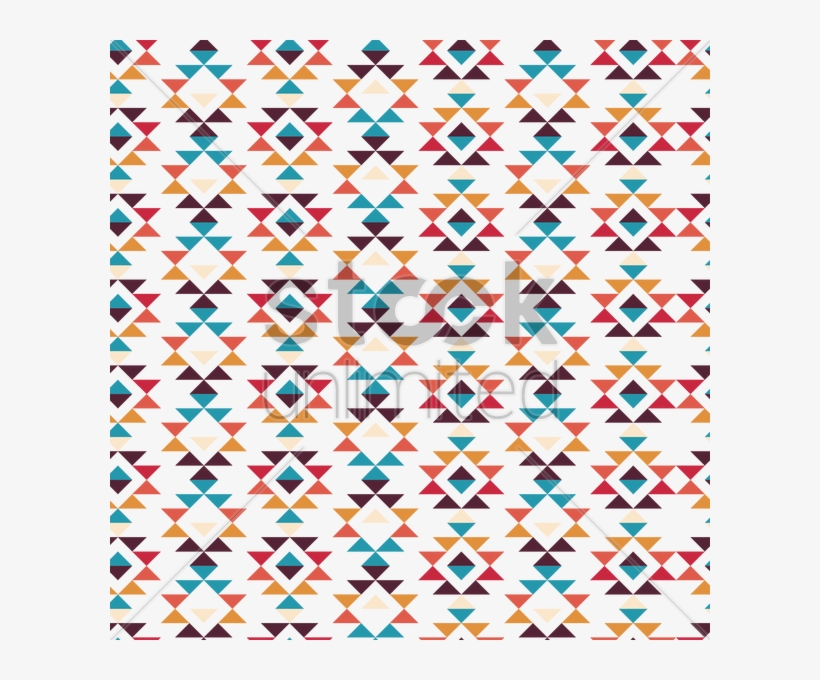 Seamless Tribal Pattern Clipart - Tribal Pattern, transparent png download