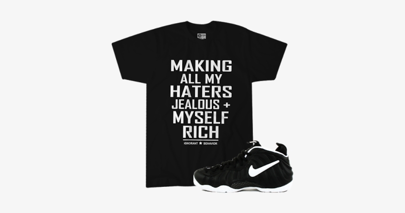 Matching Tees, Crew-neck Hoodies For Foamposite Dr - Sneakers, transparent png download