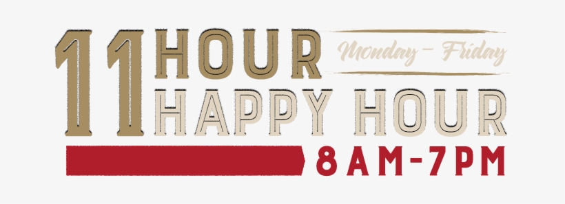Decorative Line 11 Hour Happy Hour - Happy Hour, transparent png download