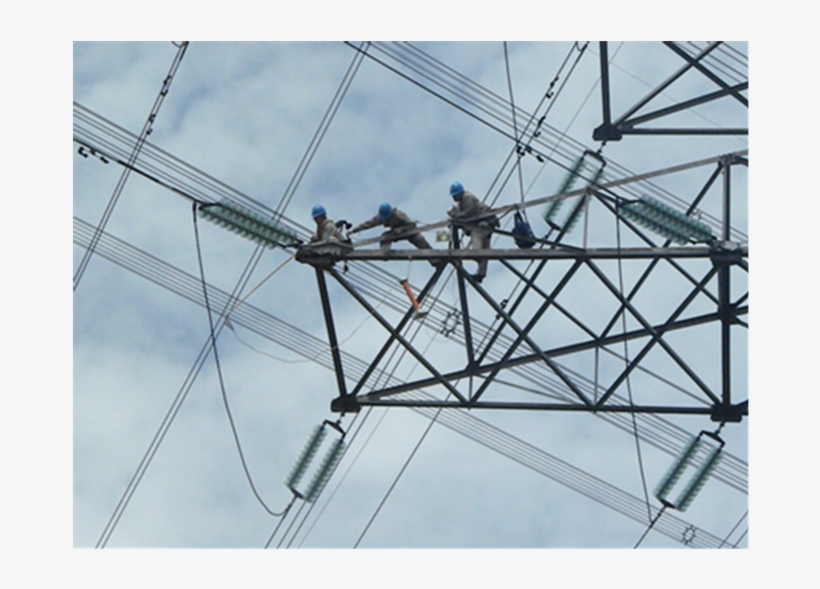 Induced Voltage And Current Of Crossing Lines In Field - Overhead Power Line, transparent png download