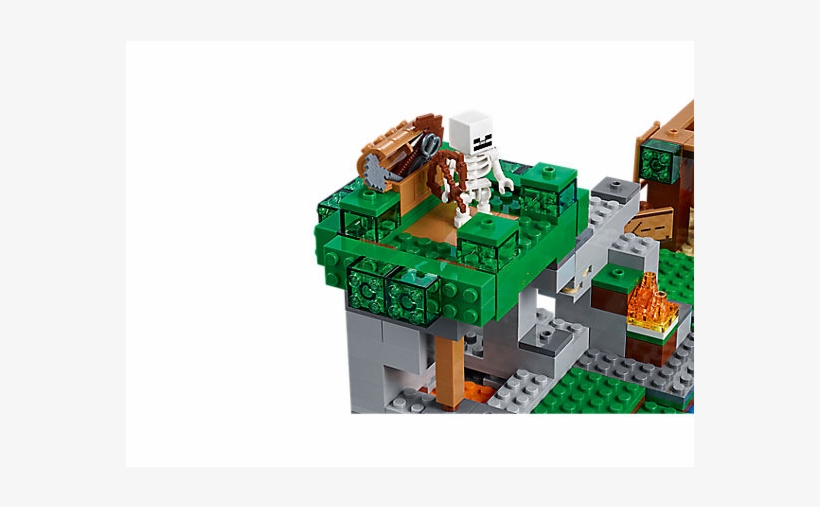 Minecraft ~ The Skeleton Attack - Construction Set Toy, transparent png download