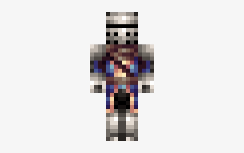 Skeleton Statue Photo In Timpton Minecraft Profile - Minecraft, transparent png download