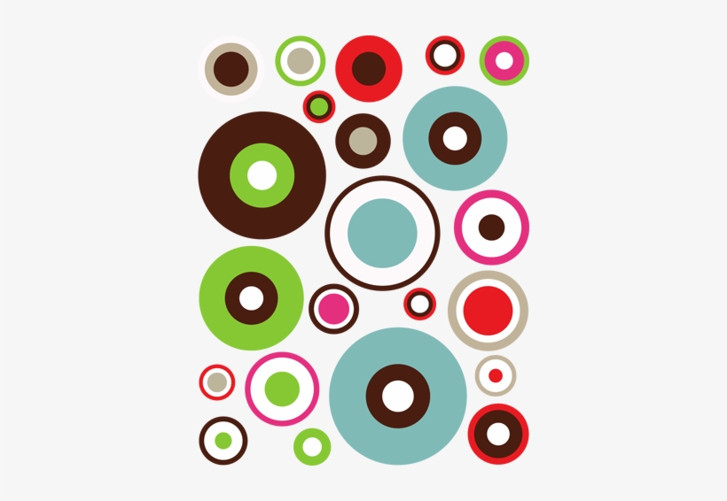 Concentric Circles Stickers - Círculos Concéntricos, transparent png download