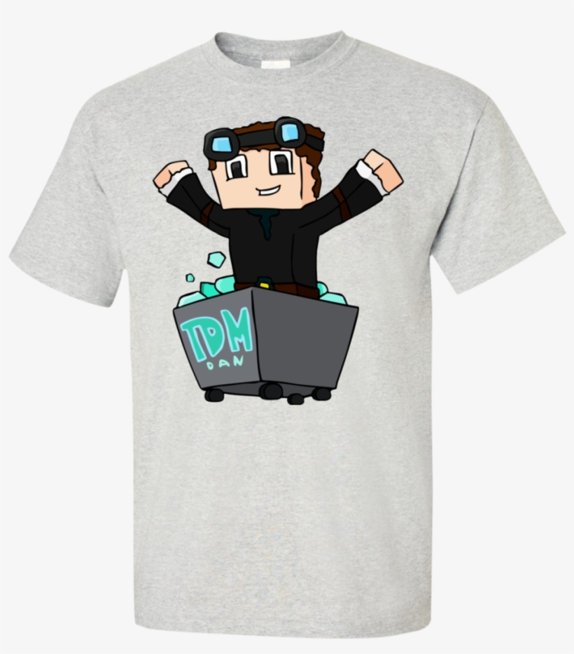 Dantdm The Diamond Minecart Tank Top, transparent png download