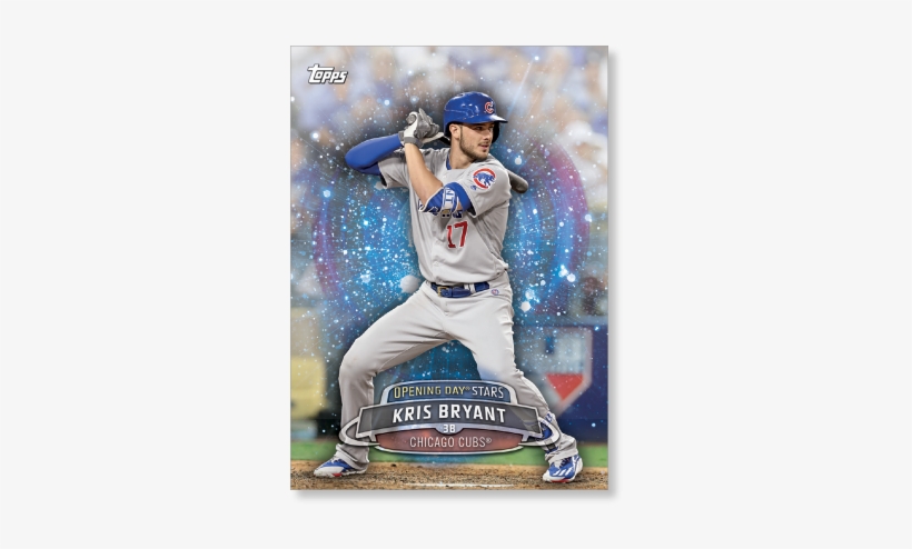 Kris Bryant 2017 Opening Day Baseball Opening Day Stars - Kris Bryant, transparent png download