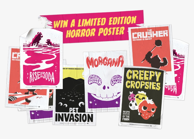 Win A Limited Edition Horror Poster - Poster, transparent png download