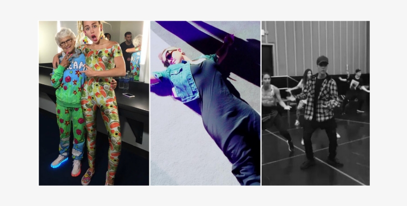 Kelly Osbourne, Miley Cyrus, Y Justin Bieber Se Preparan - Pajamas, transparent png download