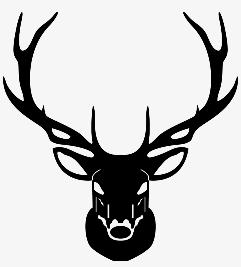 Meat Processing Menu Troublesome - Line Drawing Elk Head, transparent png download