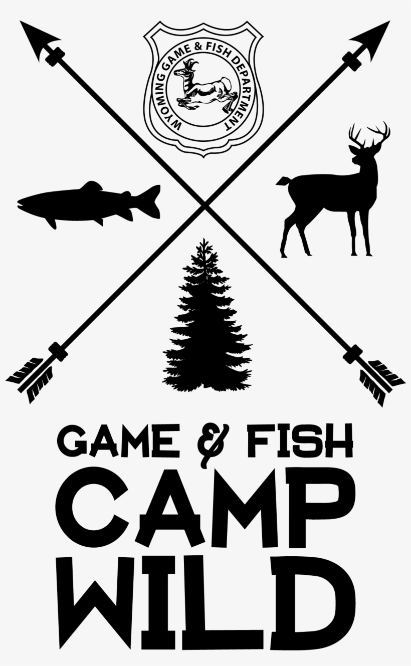 Learn About All Things Wild At Game And Fish Summer - Pine Tree Silhouette, transparent png download