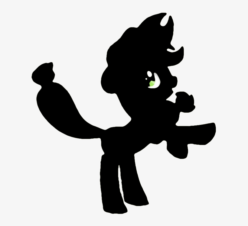 Applejack Silhouette - Applejack Silhouette Png, transparent png download