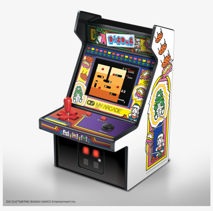 Dig Dug™ Micro Player™ - My Arcade Dig Dug, transparent png download