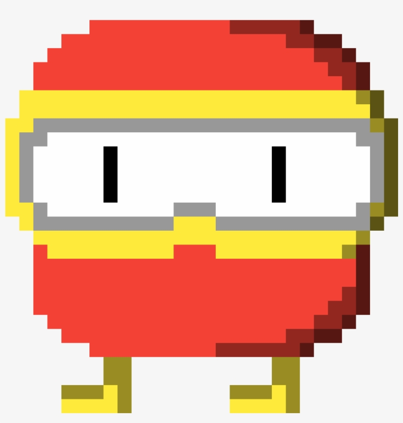 Pooka - Pixel Art Deadpool Logo, transparent png download