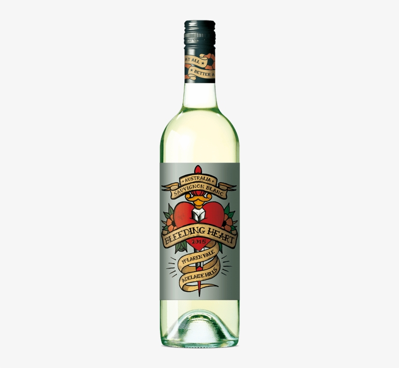 Bleeding Heart Sauvignon Blanc - Sauvignon Blanc, transparent png download