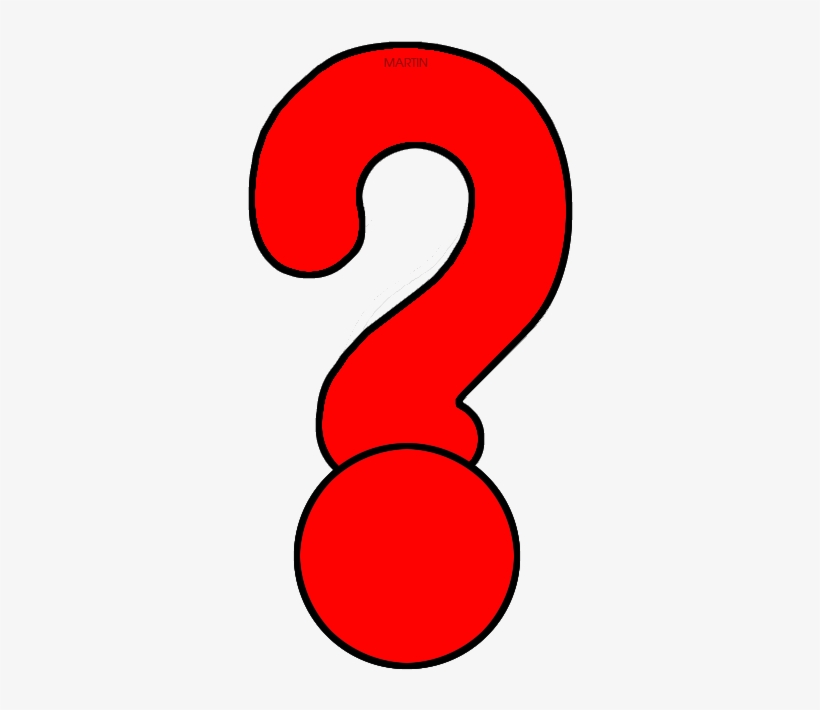 Red Question Mark - Question Mark Clipart Phillip Martin, transparent png download