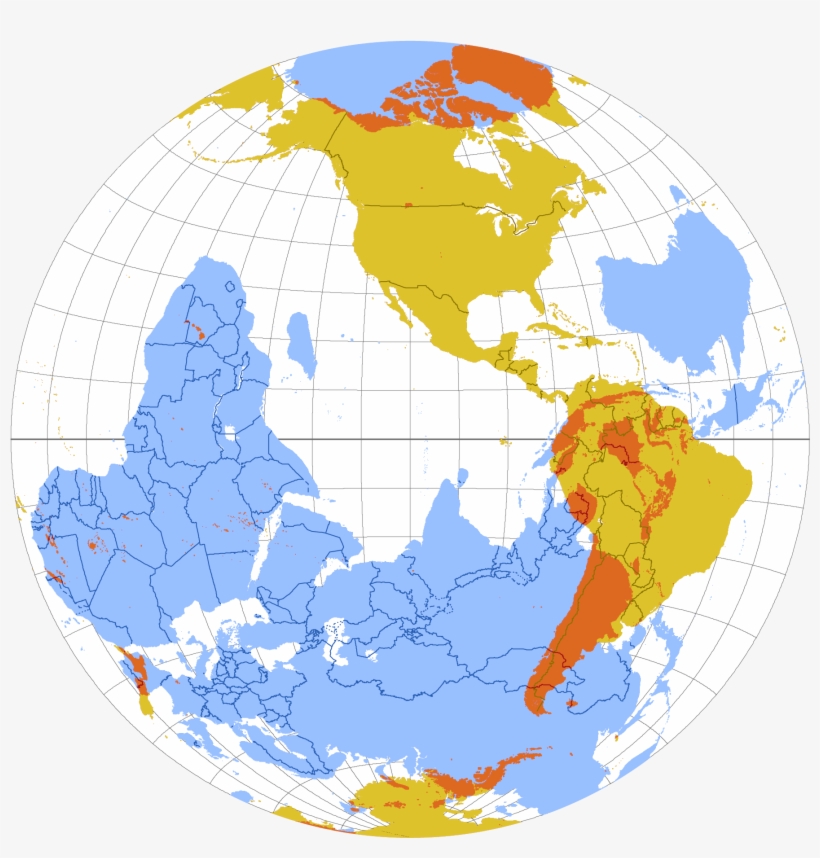 Antipode Map Of The World [1,829×1,825] - World Cancer Day, transparent png download