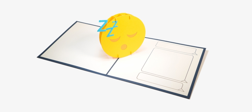 Emoji - Sleepy - Golden Gate Bridge Template, transparent png download