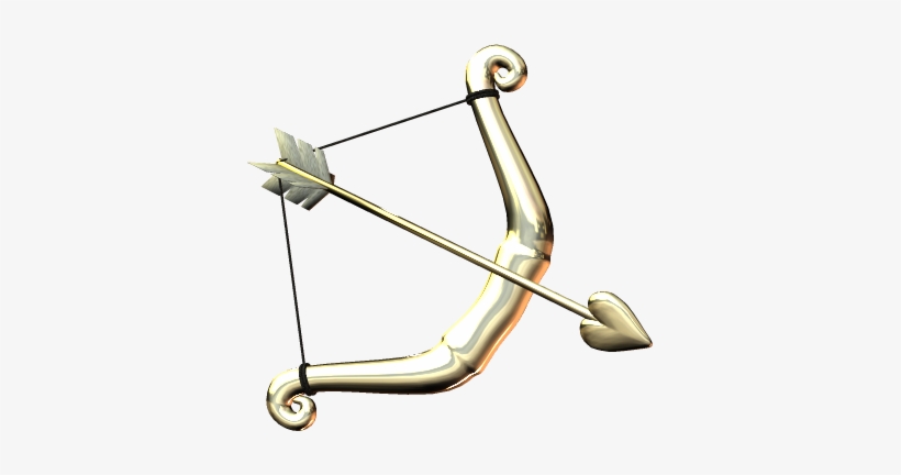 Arc - Arc Et Fleche De Cupidon, transparent png download
