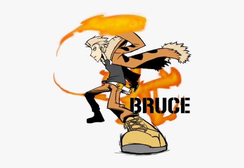 “ Bruce Gijinka Growlithe By *protocol00 ” - Illustration, transparent png download