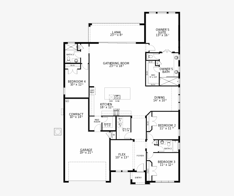 Elevations - Floor Plan, transparent png download